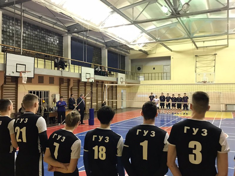 Волейбол. Мужская команда ГУЗ одержала очередную победу!