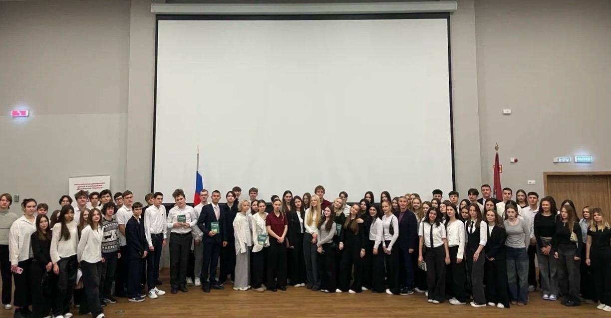 Профессор ГУЗ рассказал школьникам Некрасовки о предпринимательстве в агропромышленном комплексе