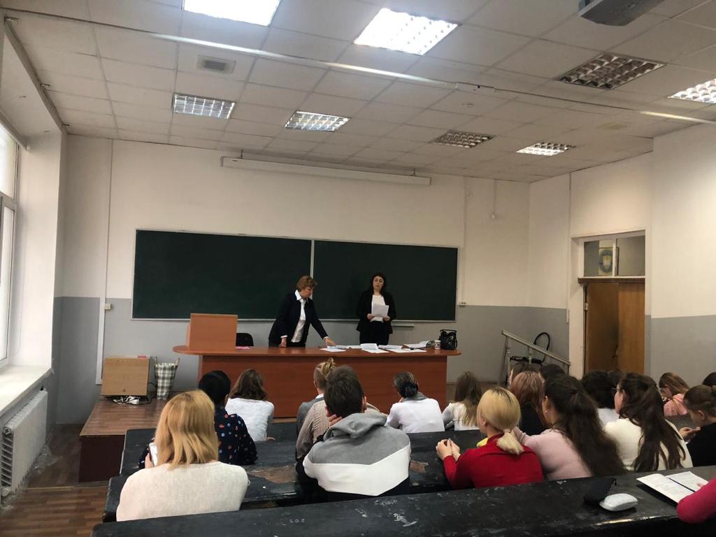 Мастер-класс 05.10.2019 г. «Особенности уголовного судопроизводства с участием несовершеннолетних»  в рамках мероприятия «Университетские субботы»