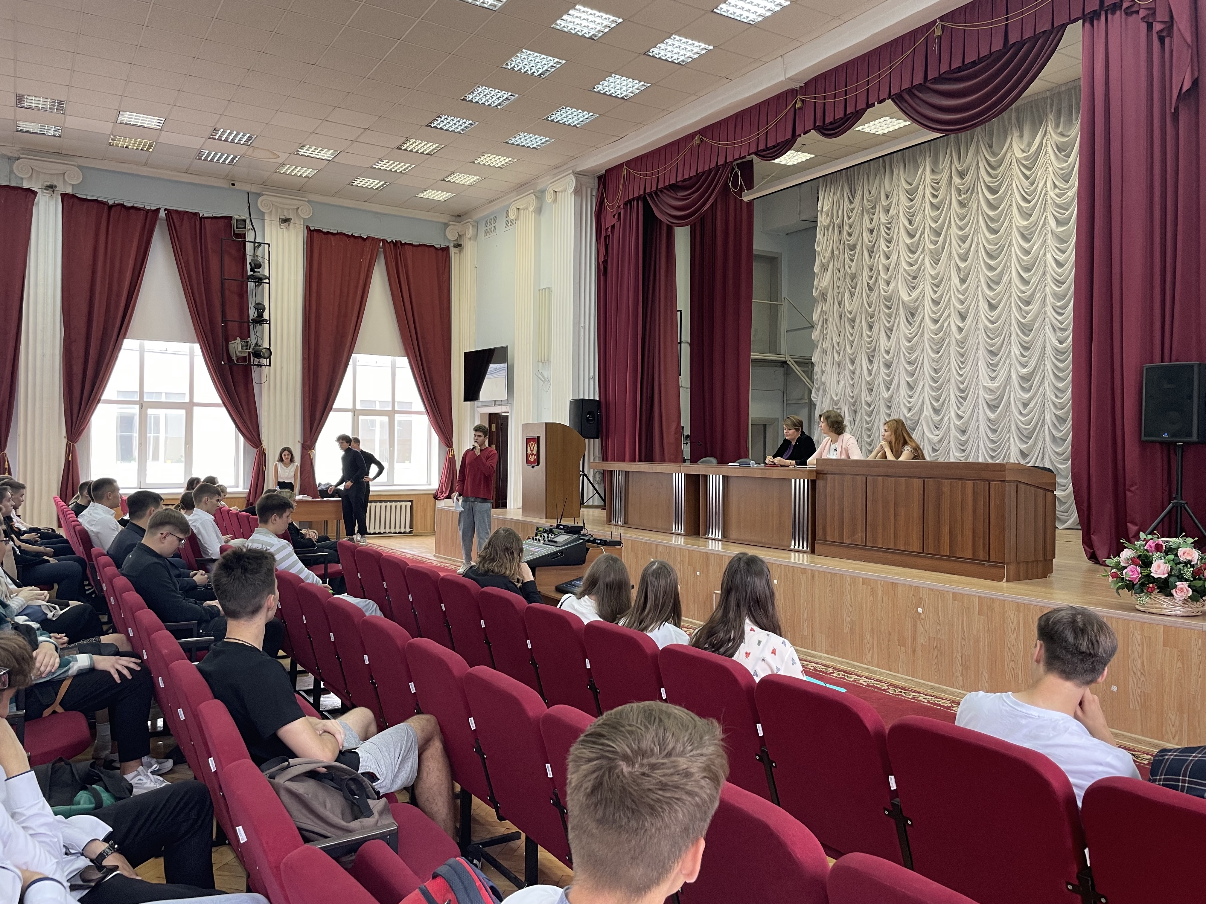 В Государственном университете по землеустройству состоялись первые собрания с первокурсниками всех факультетов