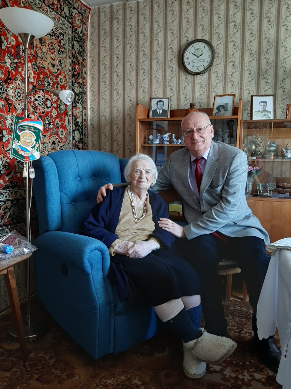 Поздравляем с 95-летием ветерана Советского и Российского землеустройства, выпускницу МИИЗ Клару Михайловну Кирюхину!