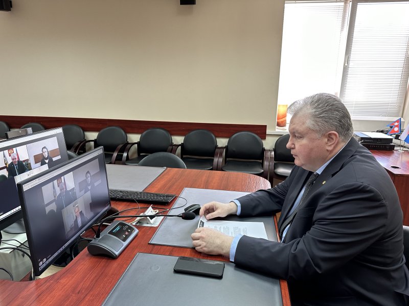 Врио ректора Государственного университета по землеустройству Т.В. Папаскири принял участие в проекте «Ректор говорит!»