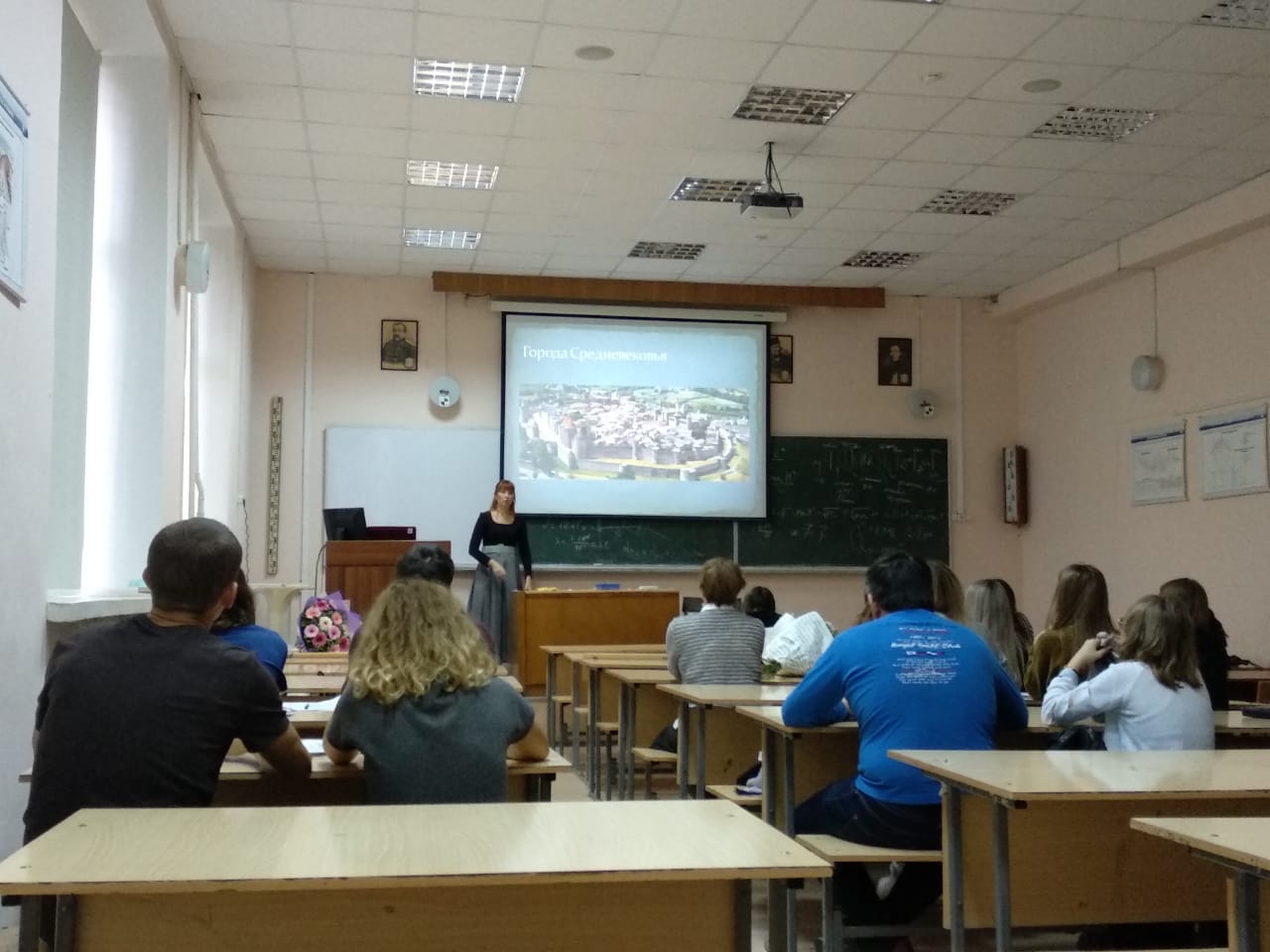 5 октября 2019 г. прошла лекция на тему «История градостроительного развития городов» 