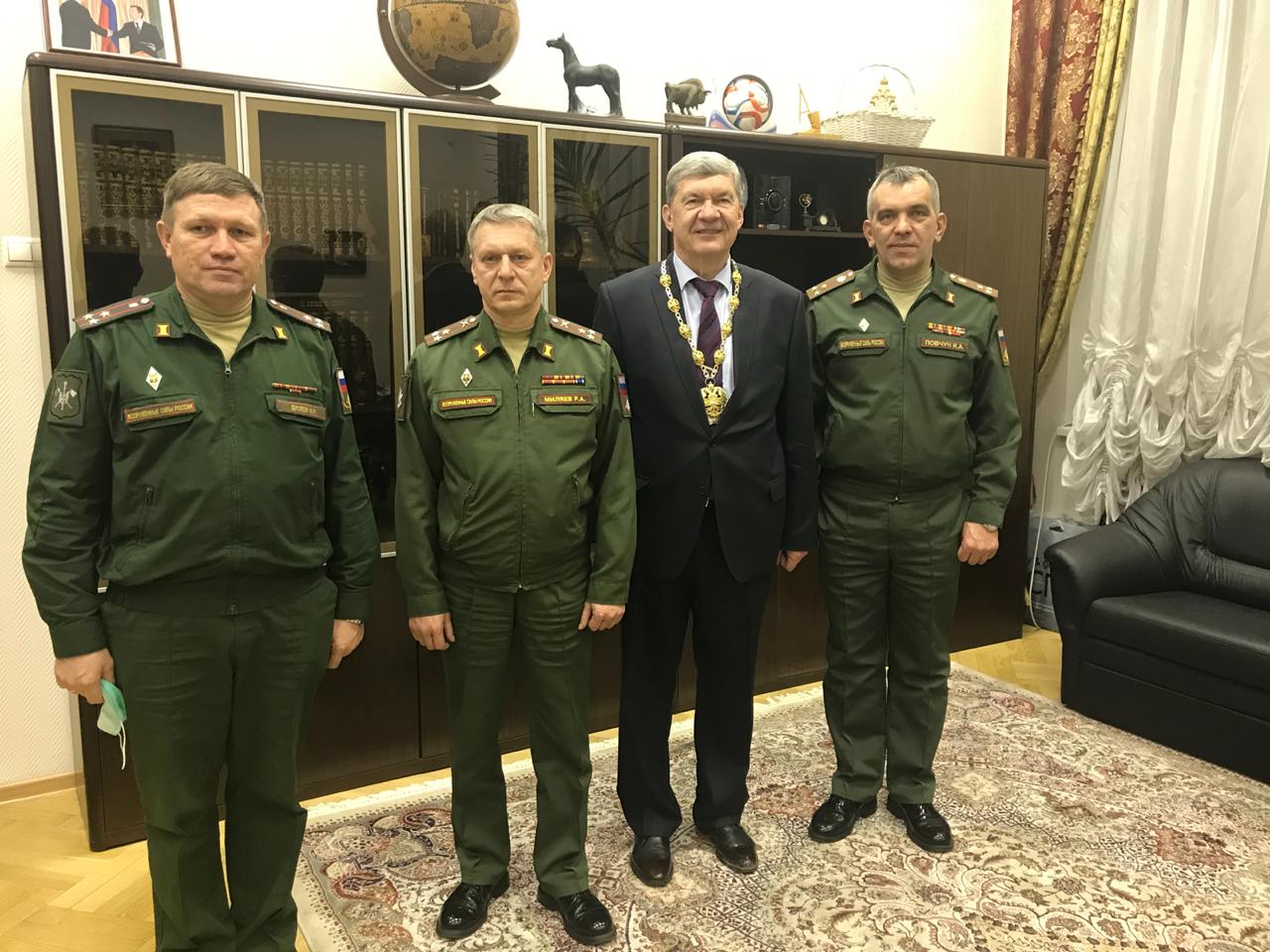 О проверке Военного учебного центра ГУЗ