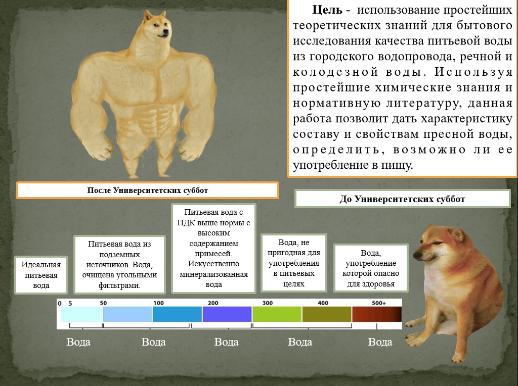 «Добрая» вода, или мастер-класс ГУЗ
