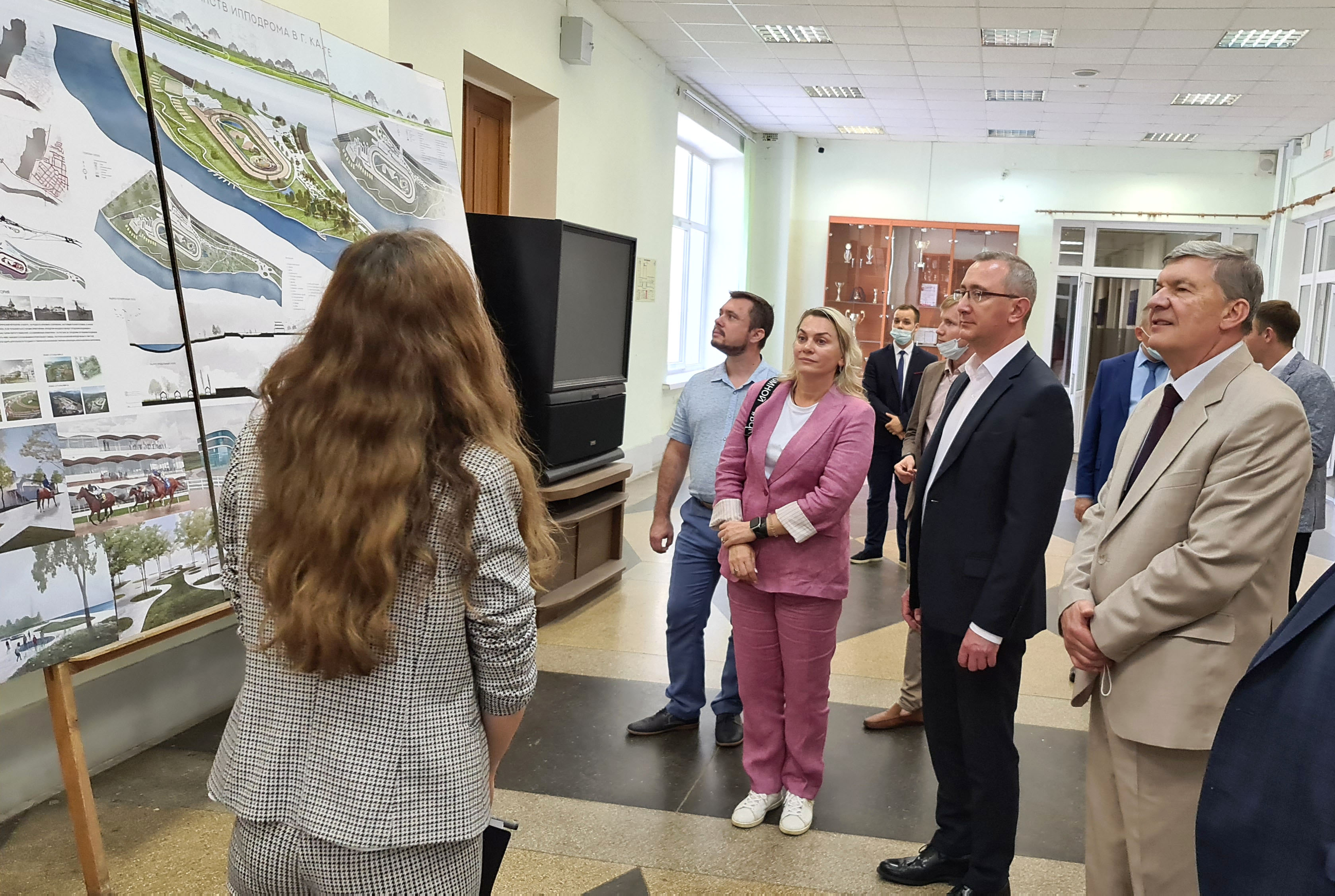 4 августа 2021 г. Государственный университет по землеустройству посетил губернатор Калужской области В.В. Шапша