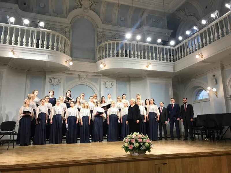 6 октября 2019 года в Рахманиновском зале Консерватории им. П.И. Чайковского состоялся концерт Камерного хора Государственного университета по землеустройству «Согласие»
