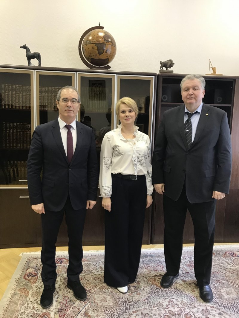 О визите декана факультета землеустройства Белорусской государственной сельскохозяйственной академии О.Н. Писецкой
