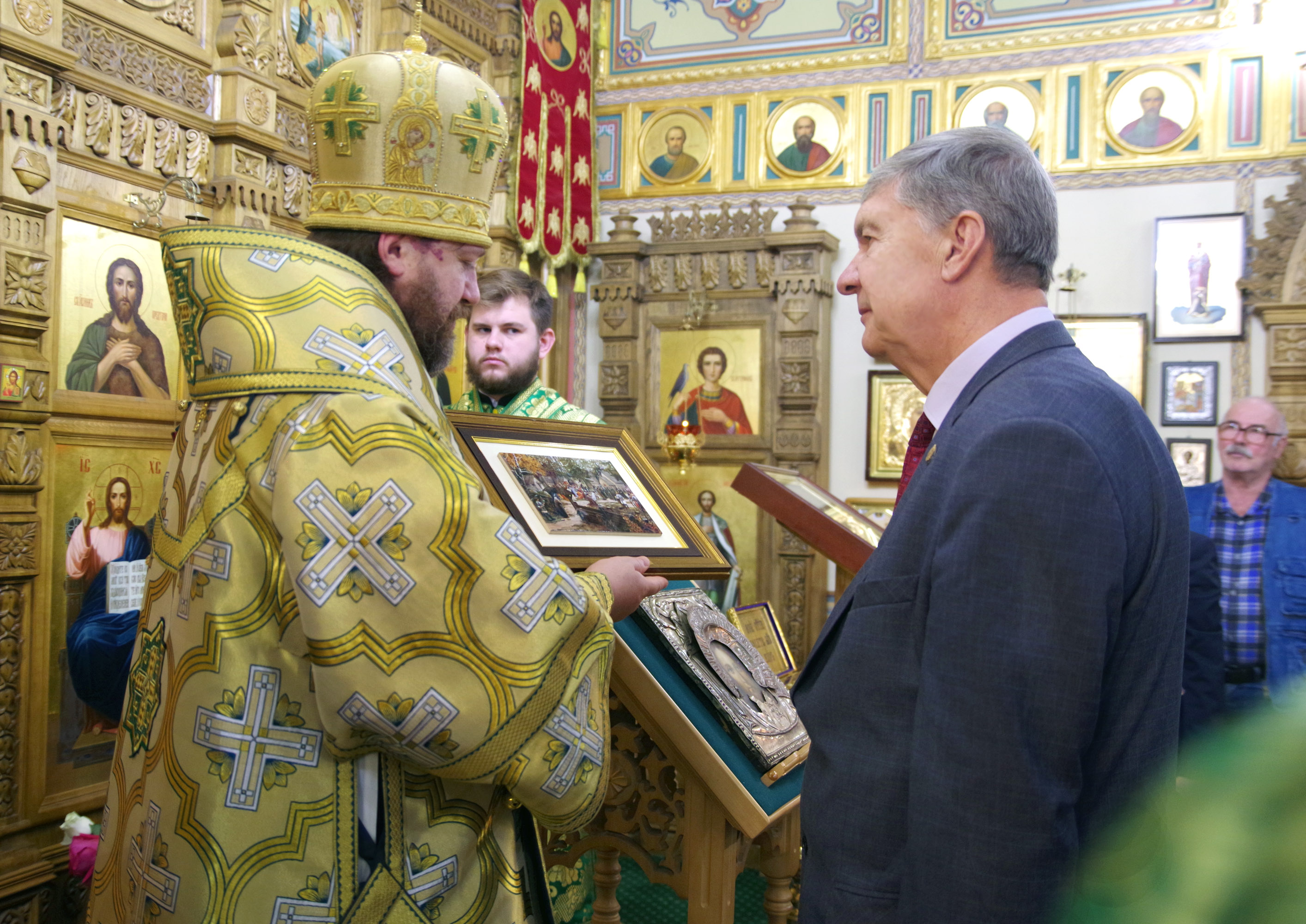 В ГУЗ состоялось праздничное богослужение памяти игумена земли Русской преподобного Сергия Радонежского, всея России Чудотворца