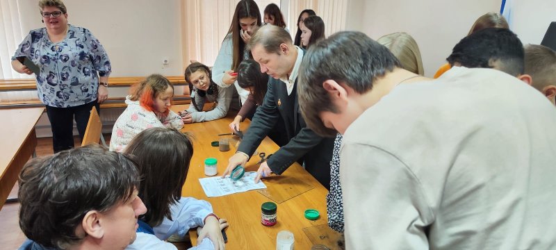 О криминалистике рассказали школьникам на кафедре публичного права ГУЗ