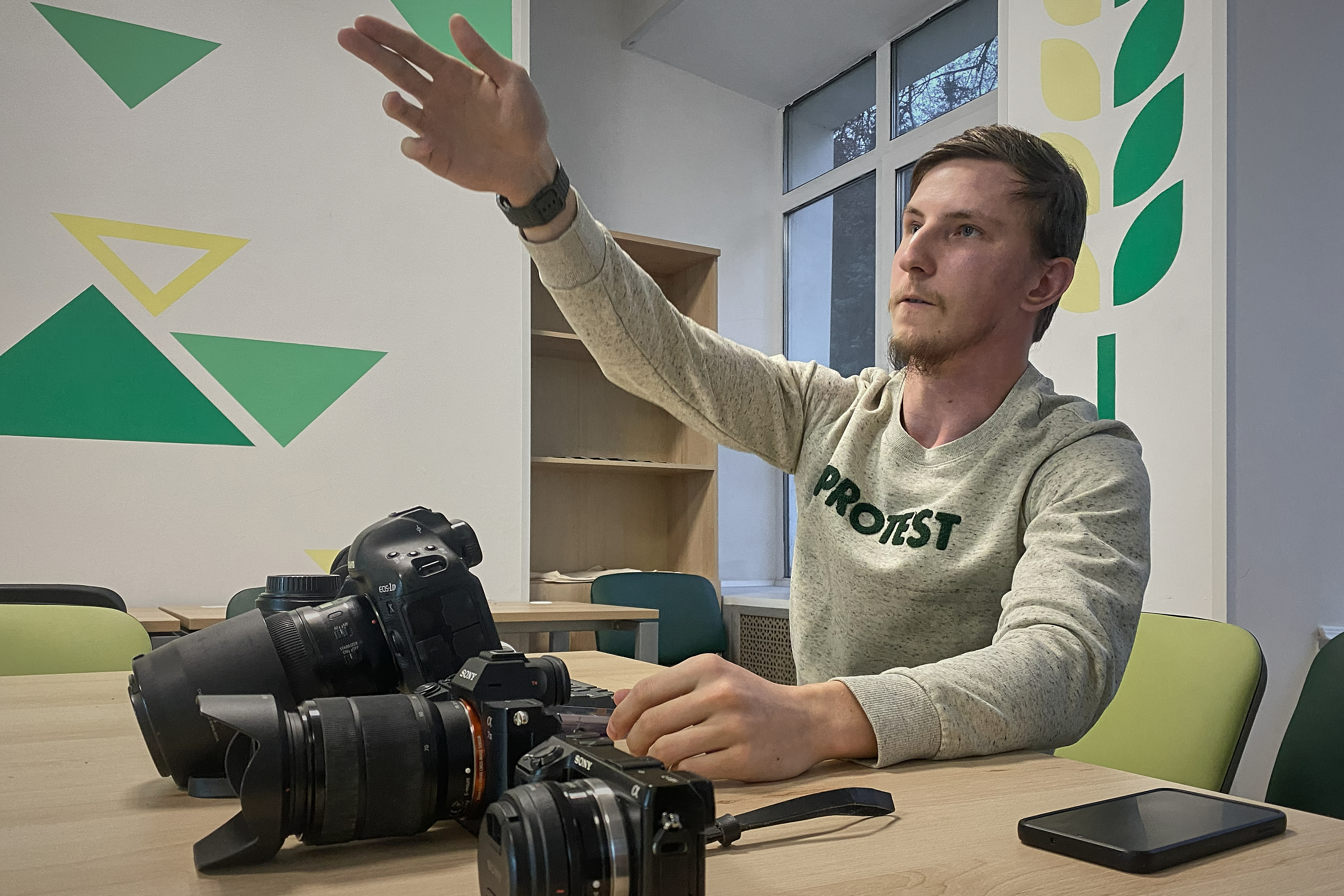 Фотопробы: в ГУЗ прошел мастер-класс по фотографии