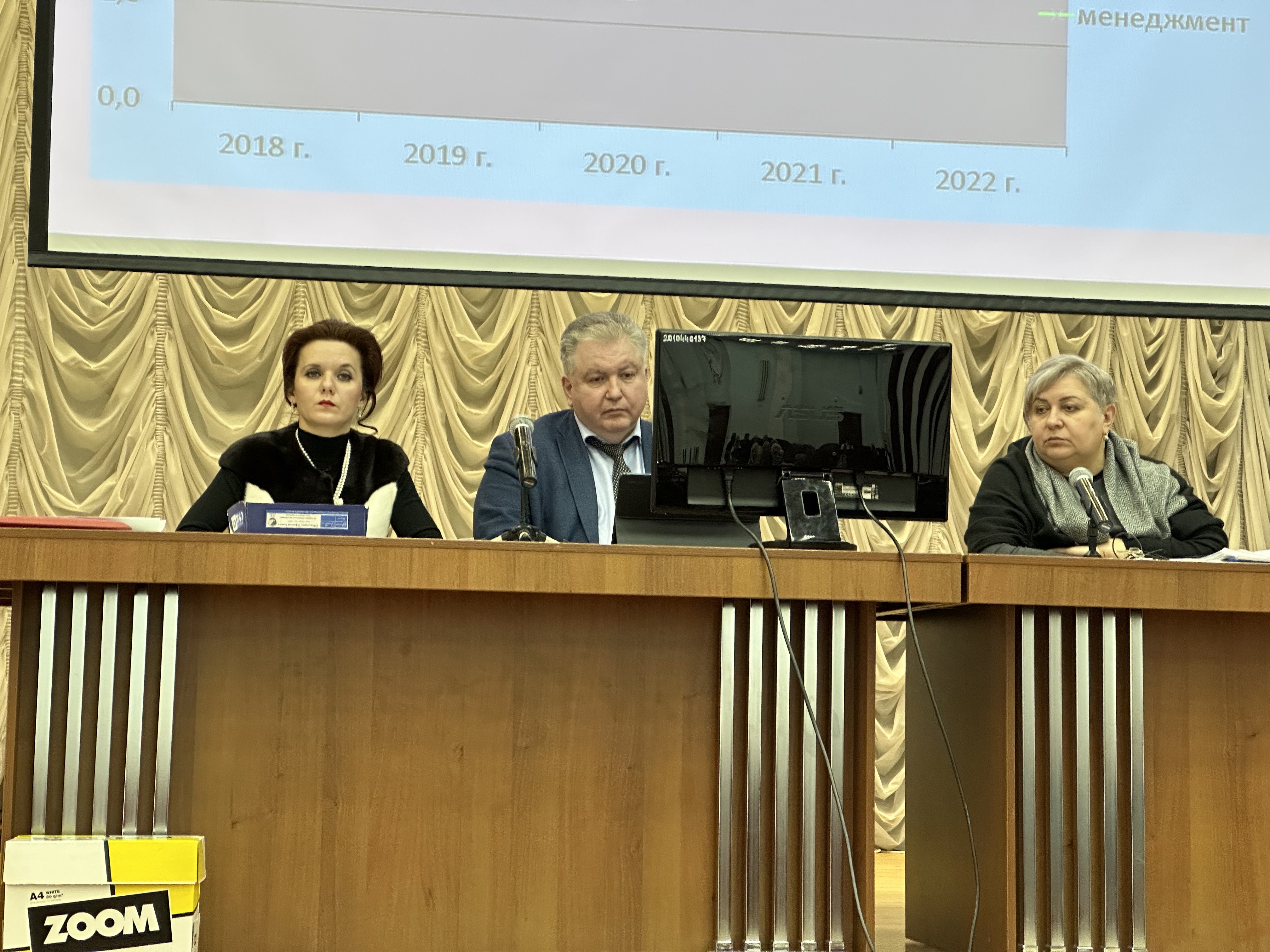 В Государственном университете по землеустройству состоялось очередное заседание Ученого совета