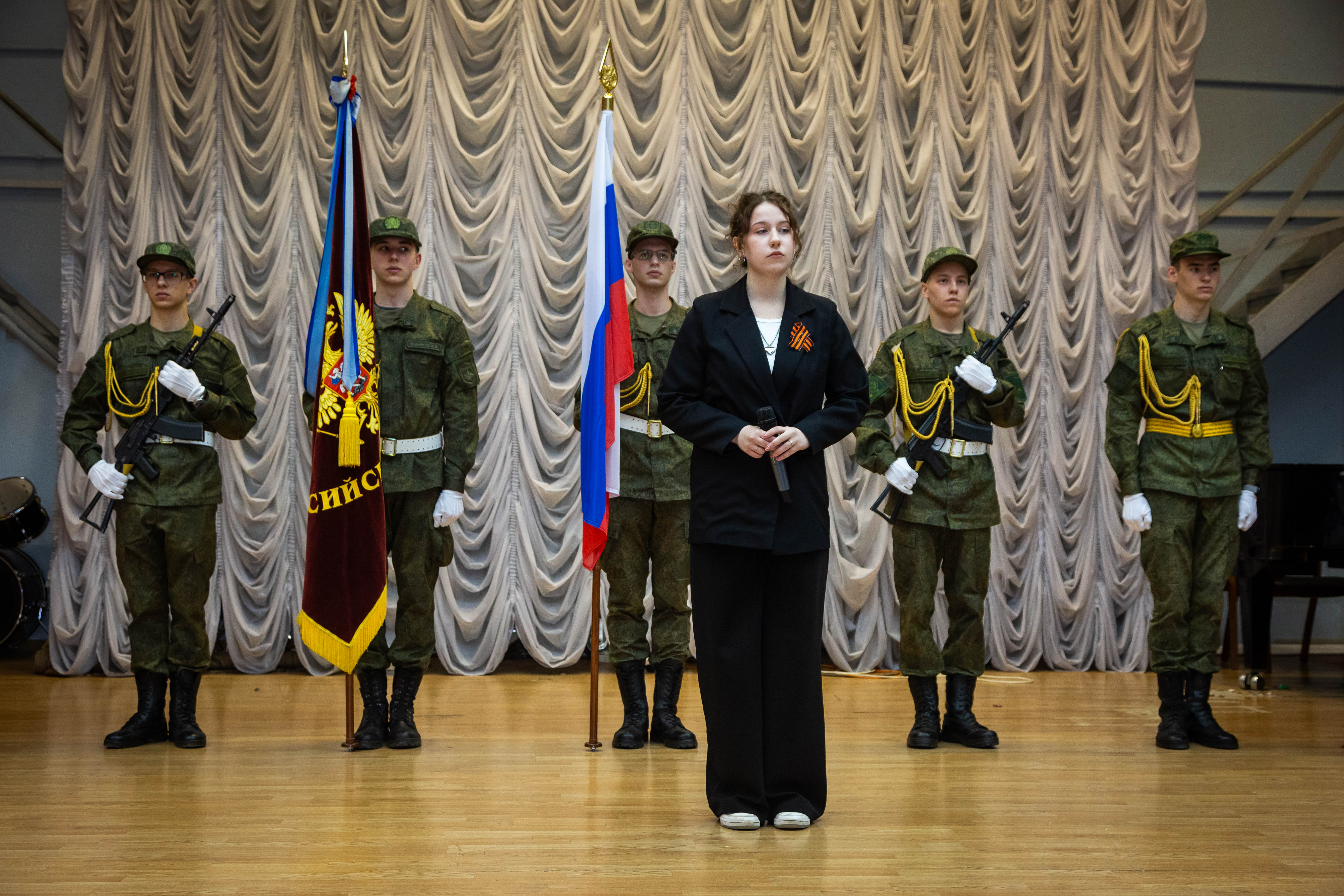 Никто не забыт, ничто не забыто: в ГУЗ прошла церемония 79-й годовщины Победы в ВОВ