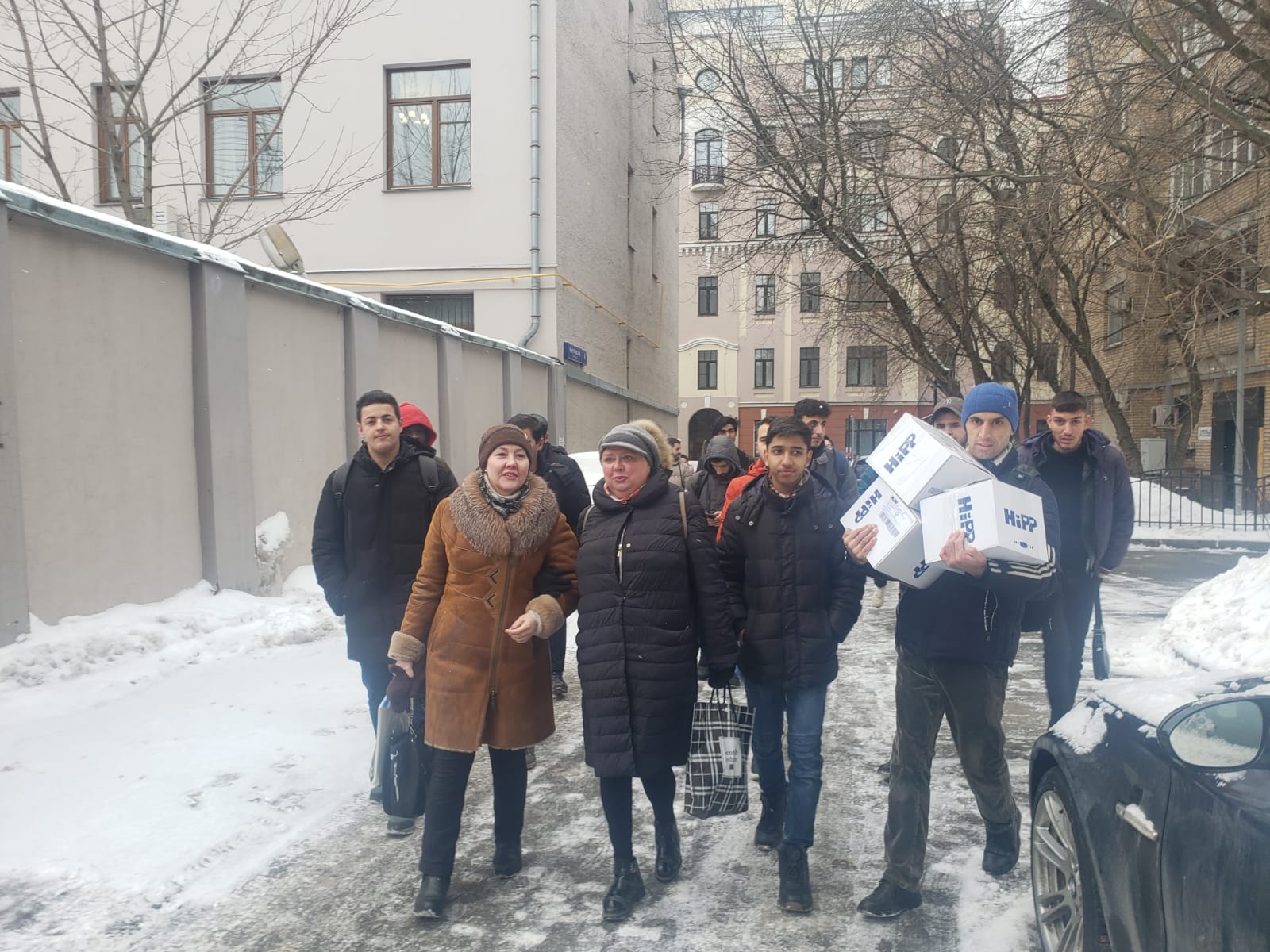 Слушатели подготовительного отделения университета оказали помощь жертвам землетрясения в Сирии