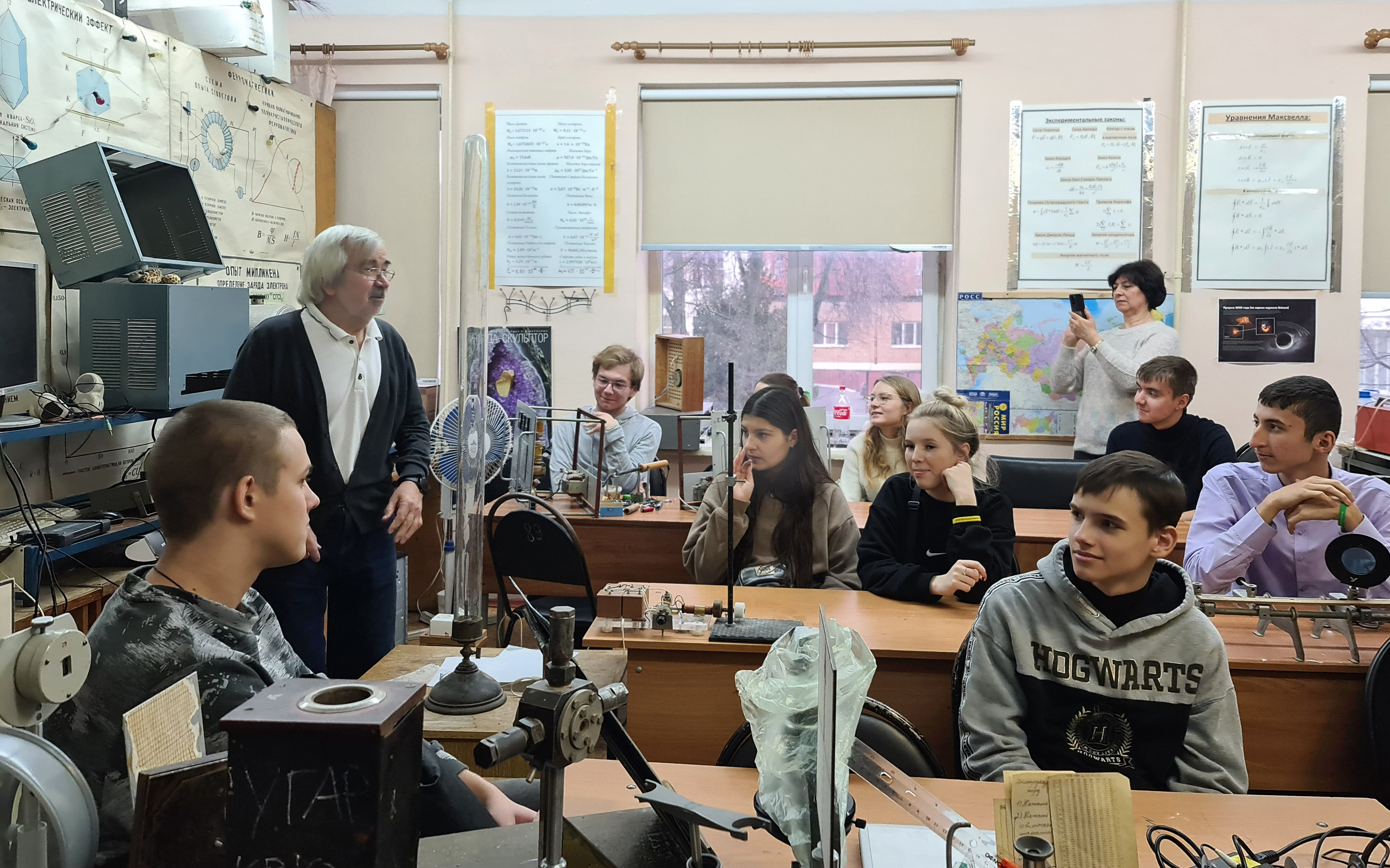 Гуз принял в гости учеников из Московской области