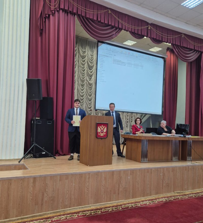 Студент ГУЗ стал призером всероссийского конкурса "Моя законотворческая инициатива"