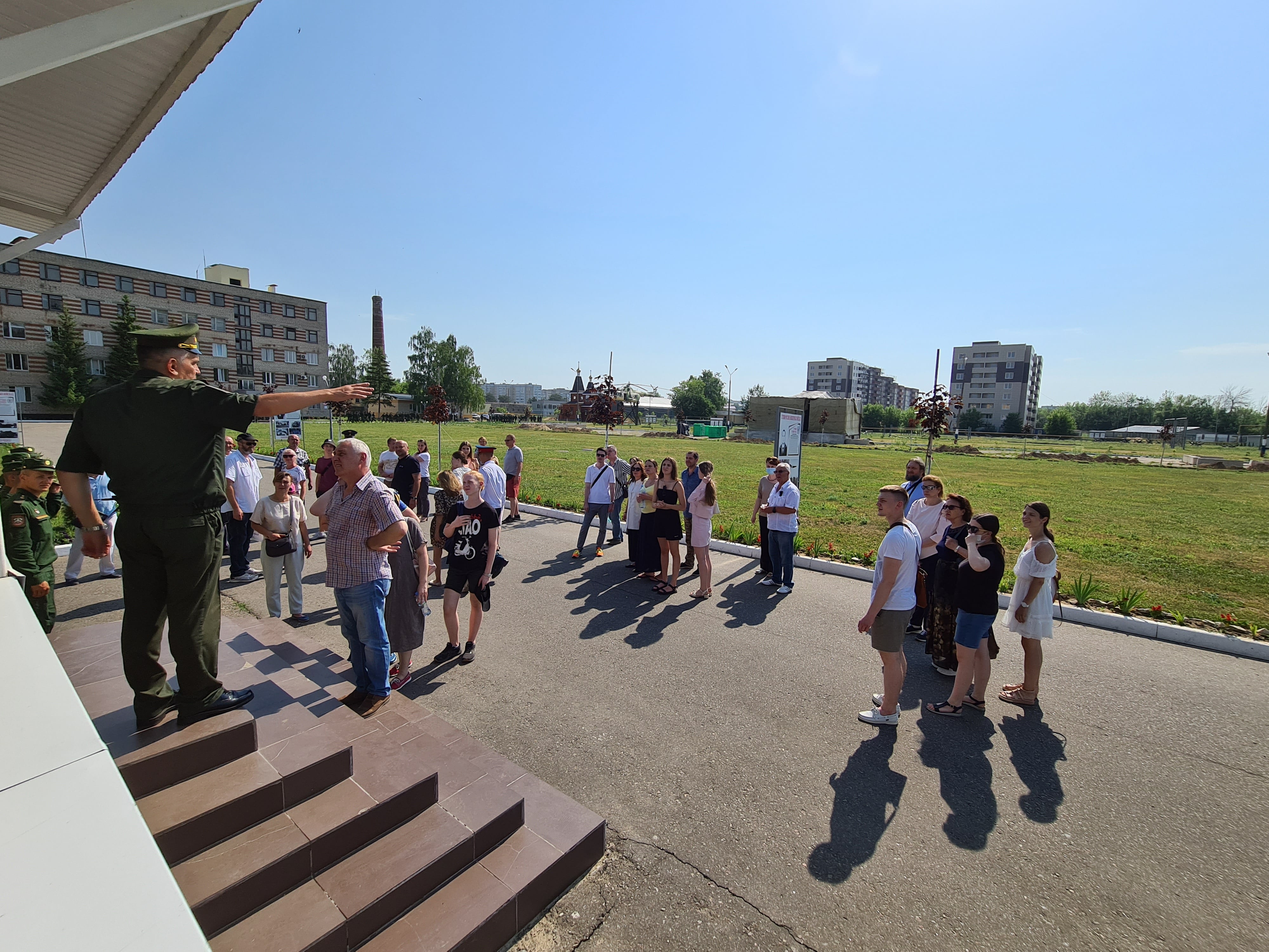 О принятии курсантами Военного учебного центра ГУЗ присяги