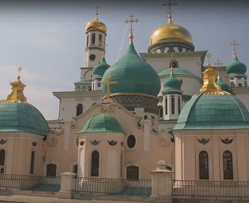 Видео-путешествие в Воскресенский Ново-Иерусалимский ставропигиальный мужской монастырь.