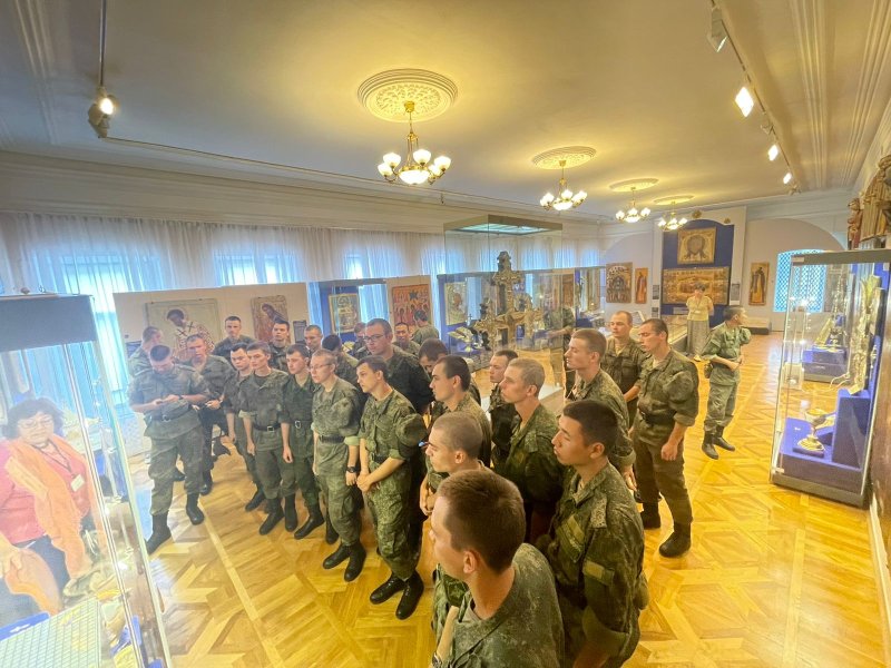 Студенты военного учебного центра прошли учебные сборы