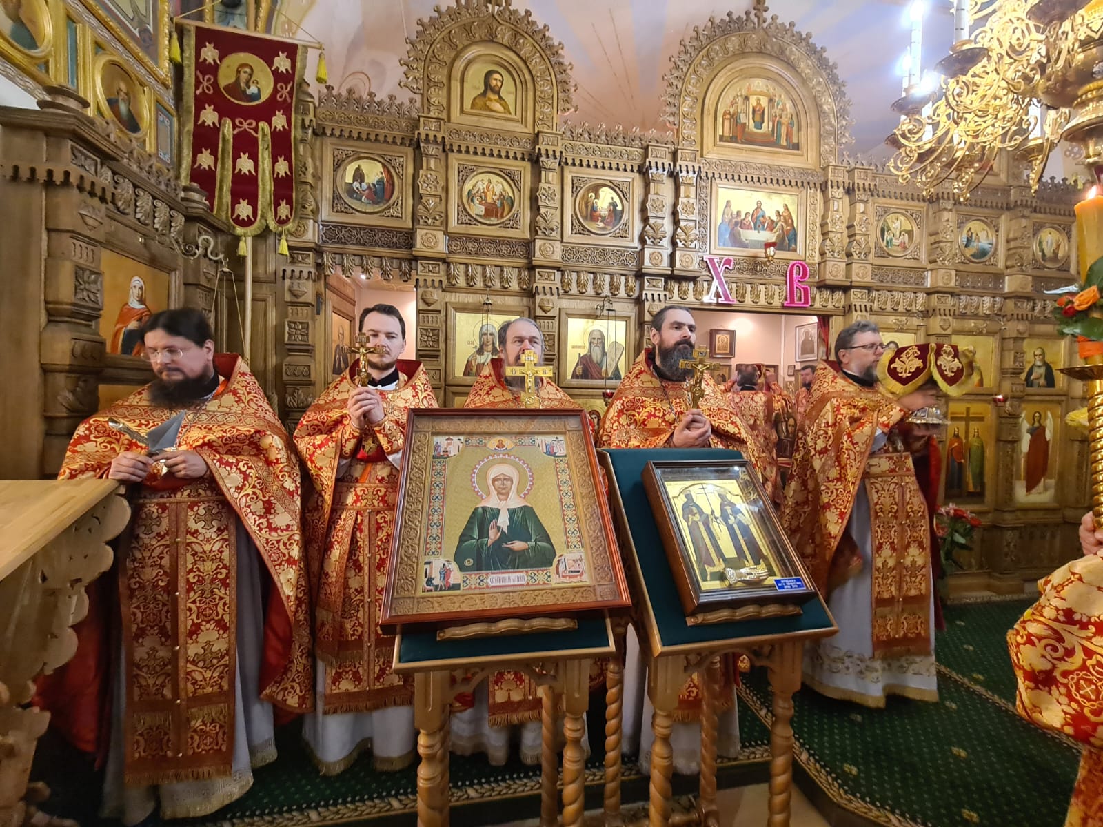 В домовом храме ГУЗ состоялось Пасхальное богослужение