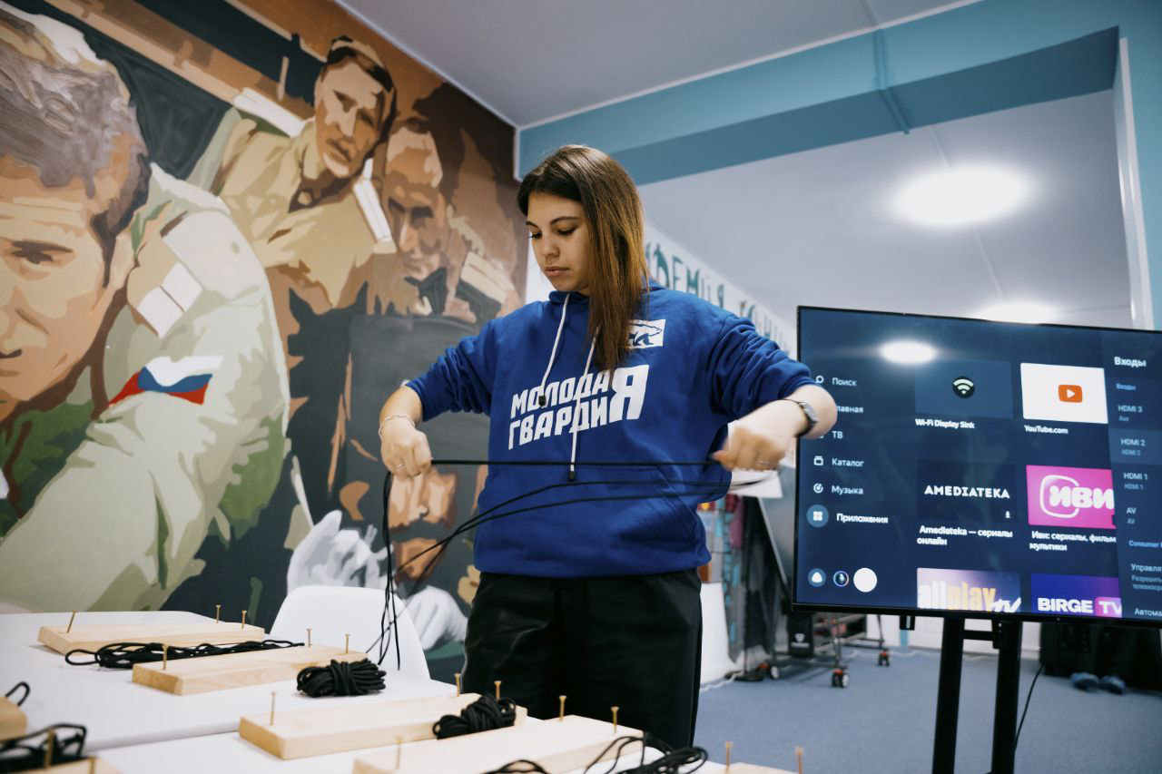 «Молодая гвардия» поблагодарила волонтеров ГУЗ