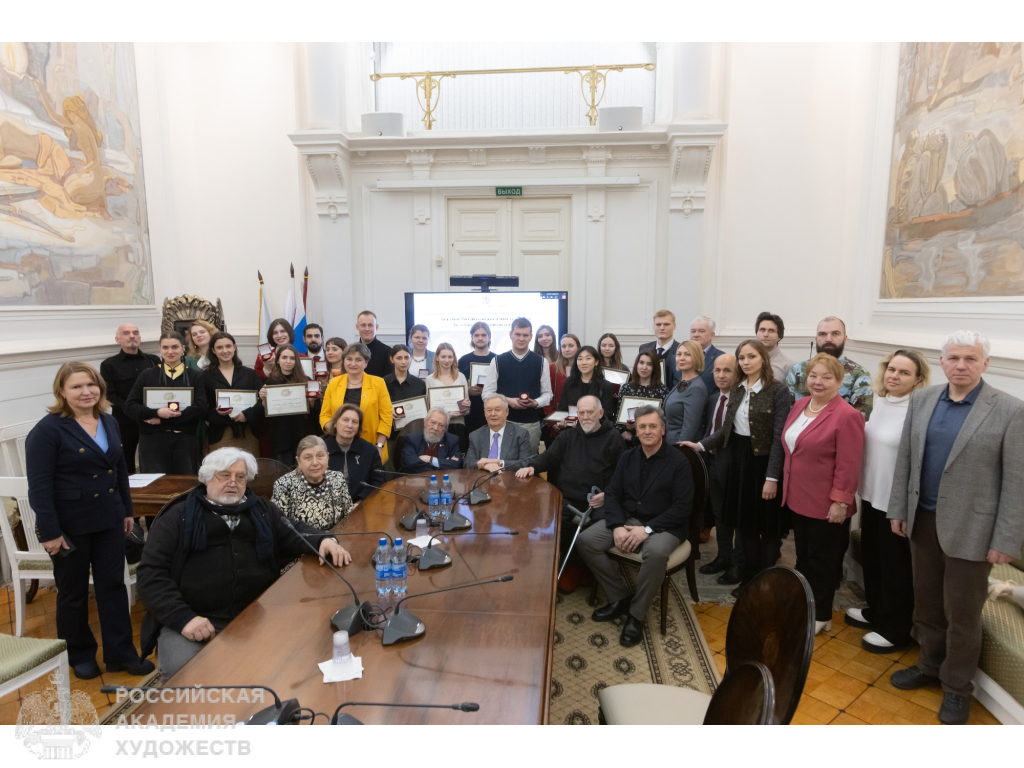 Академия художеств вручила Золотую медаль «За лучшую дипломную работу» выпускнику ГУЗ