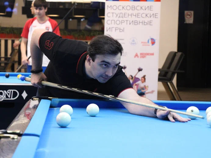 Команда ГУЗ заняла второе место во II Чемпионате ректоров и проректоров образовательных организаций высшего образования Москвы и Московской области по бильярду
