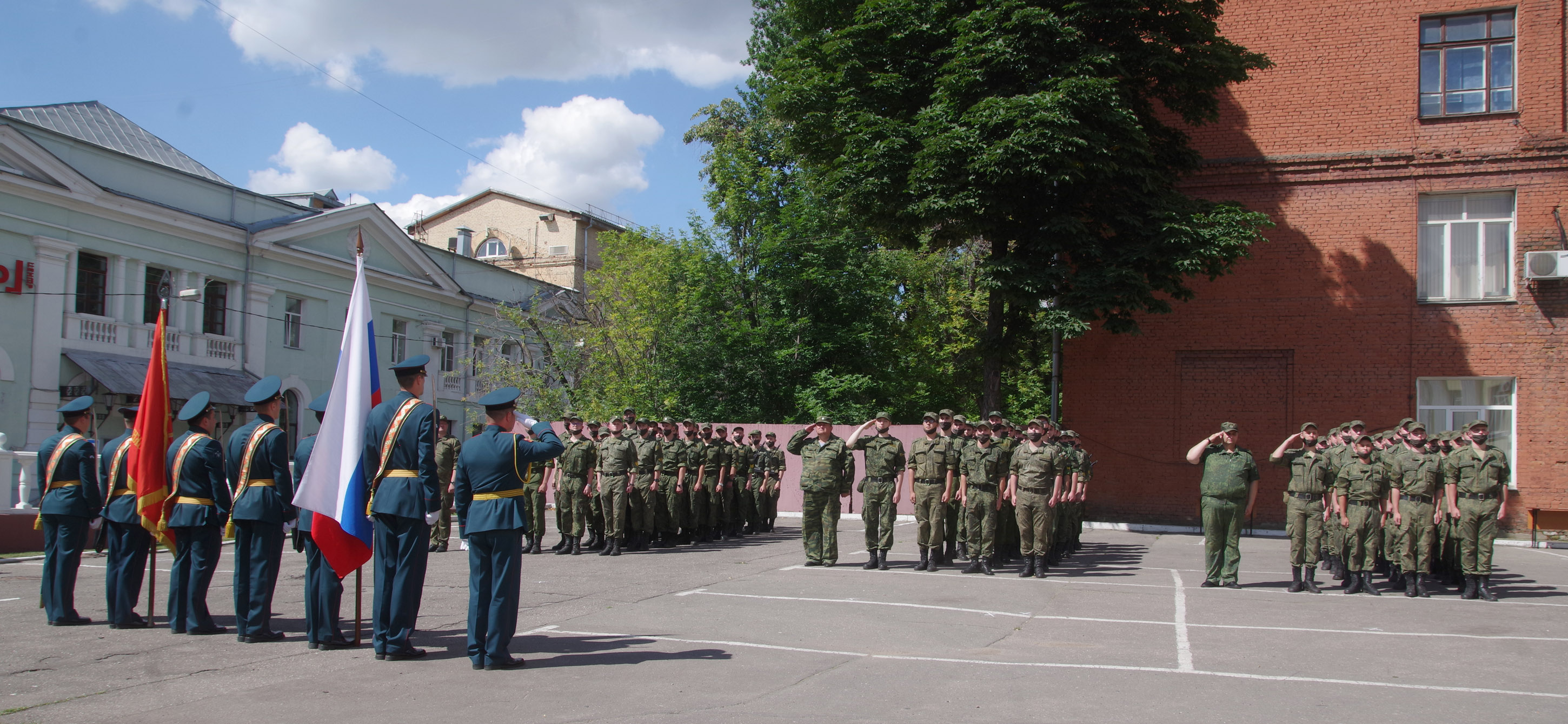 7 августа 2020 года курсанты Военно-учебного центра Государственного университета по землеустройству приняли военную присягу!
