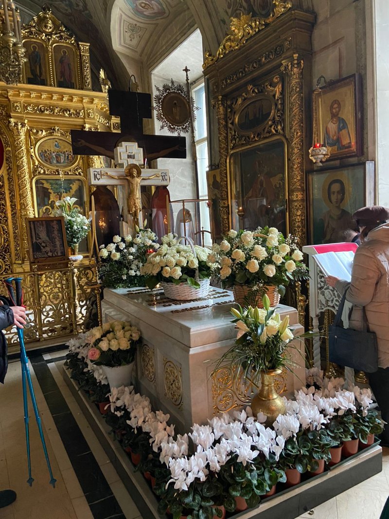 Праздничное богослужение в Богоявленском кафедральном соборе 25 февраля