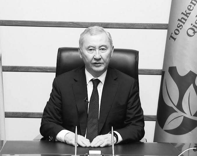 О ректоре Ташкентского института инженеров ирригации и механизации сельского хозяйства Умурзакове Уктаме Пардаевиче
