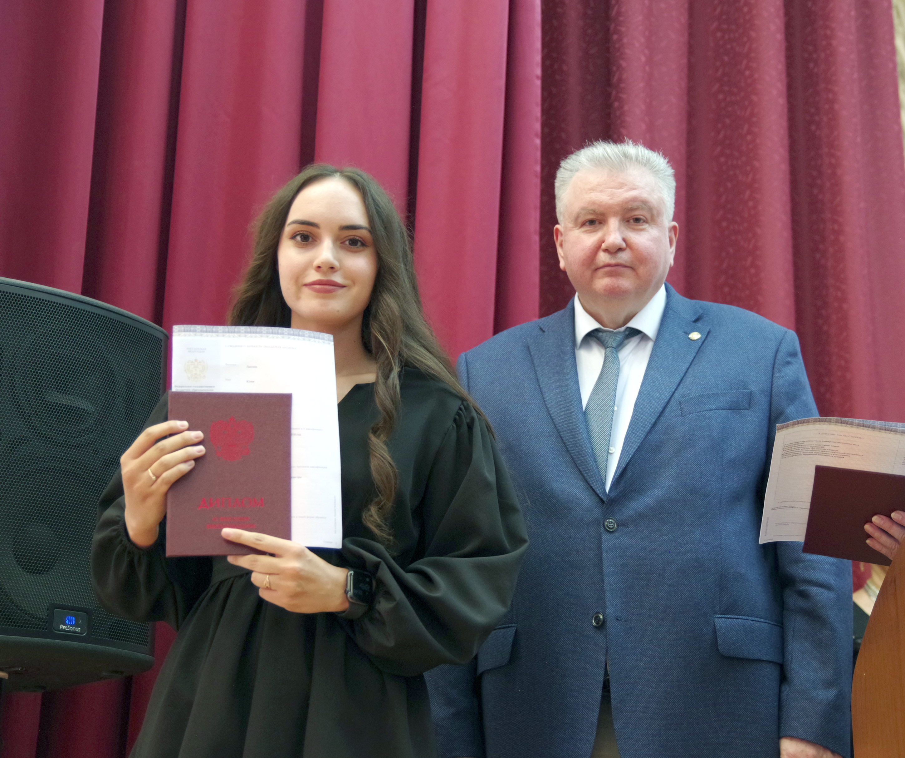 6 июля 2022 года в Государственном университете по землеустройству вручили дипломы о высшем образовании!