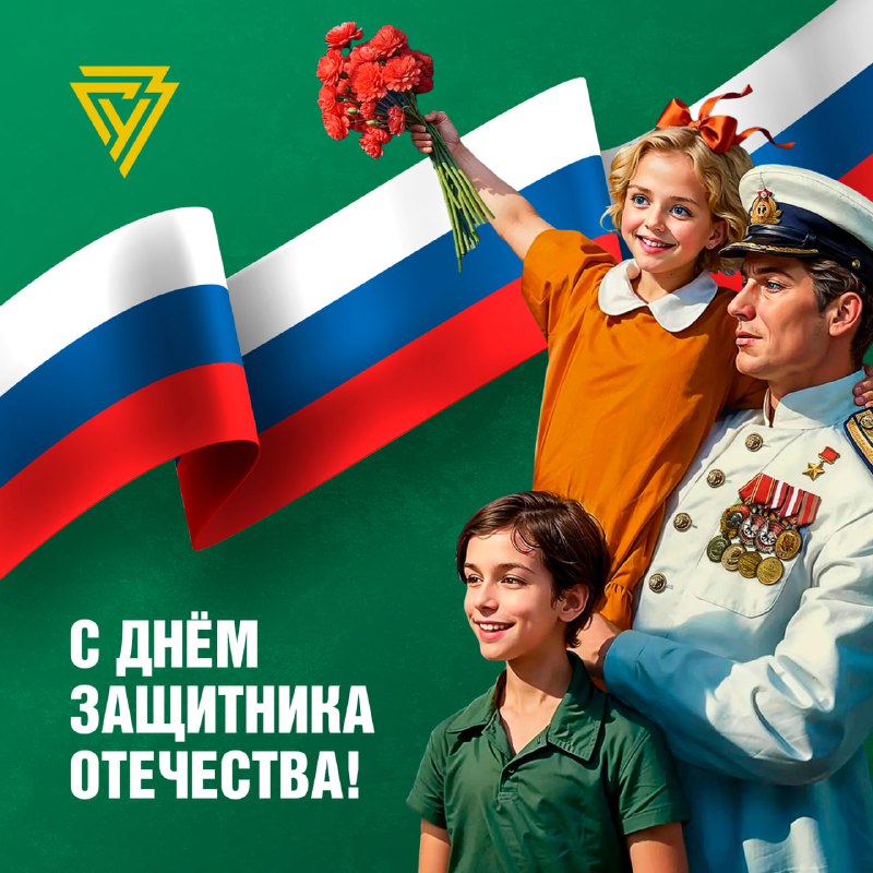 С днем защитников Отечества!