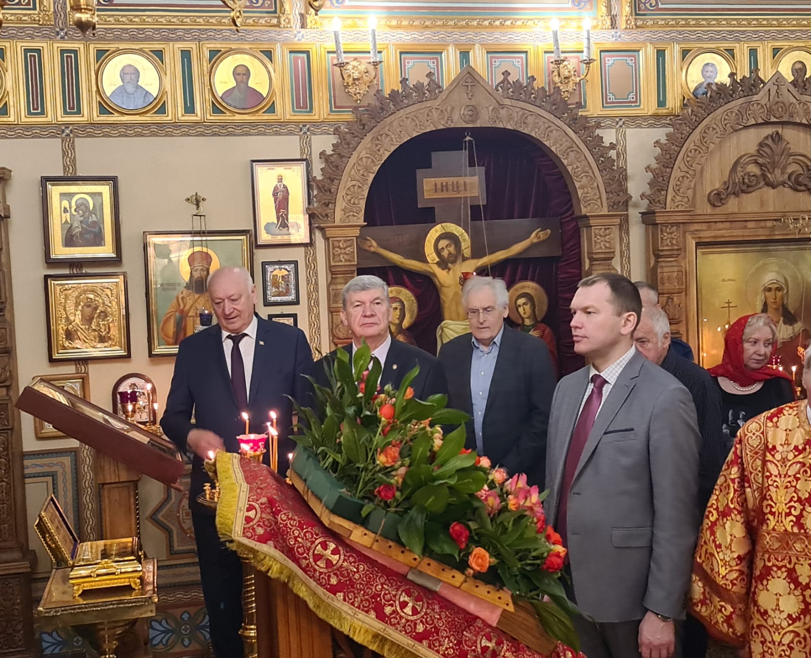 В домовом храме ГУЗ состоялось Пасхальное богослужение