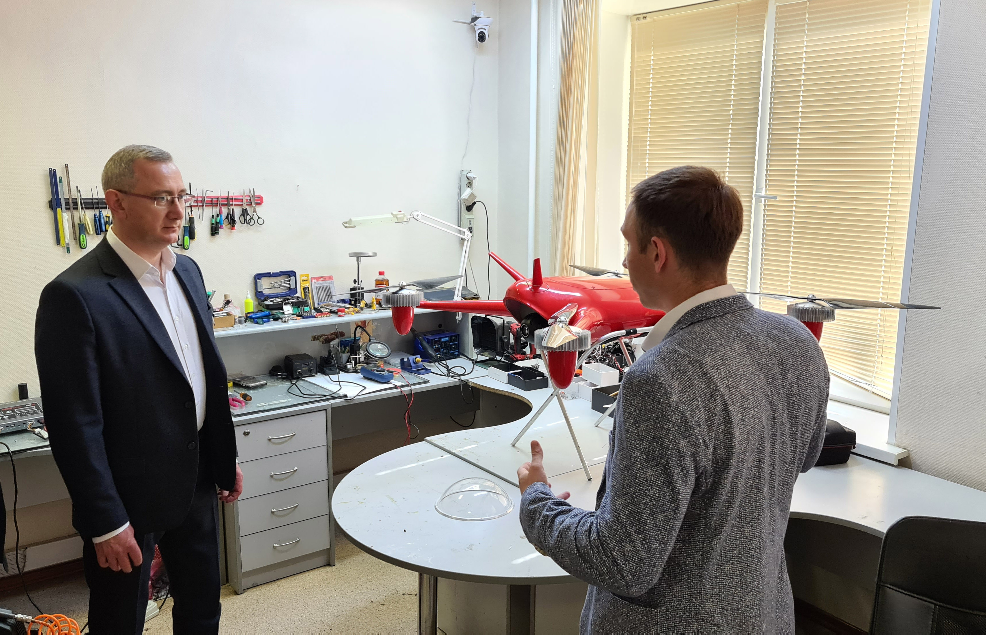 4 августа 2021 г. Государственный университет по землеустройству посетил губернатор Калужской области В.В. Шапша