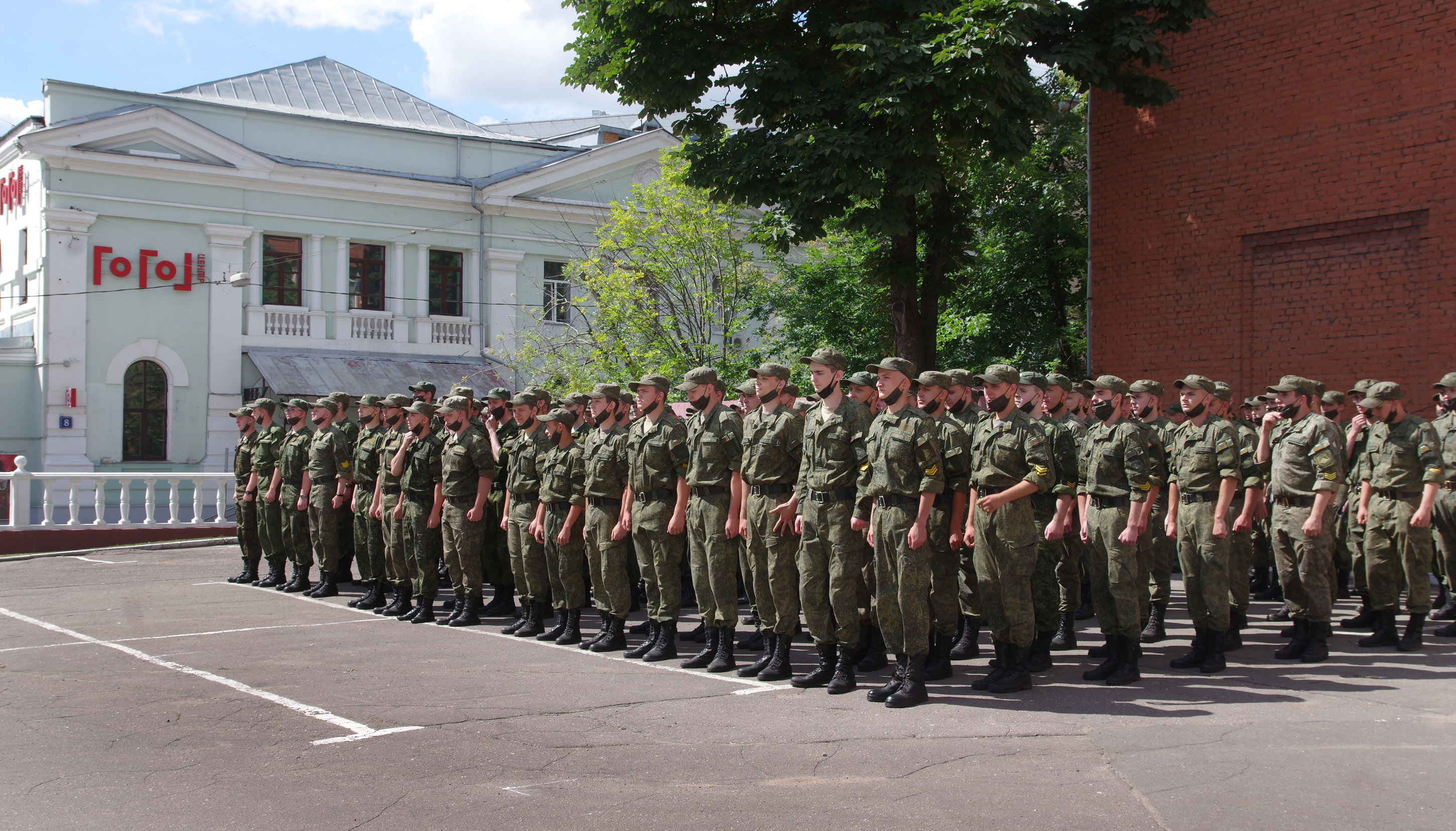 7 августа 2020 года курсанты Военно-учебного центра Государственного университета по землеустройству приняли военную присягу!
