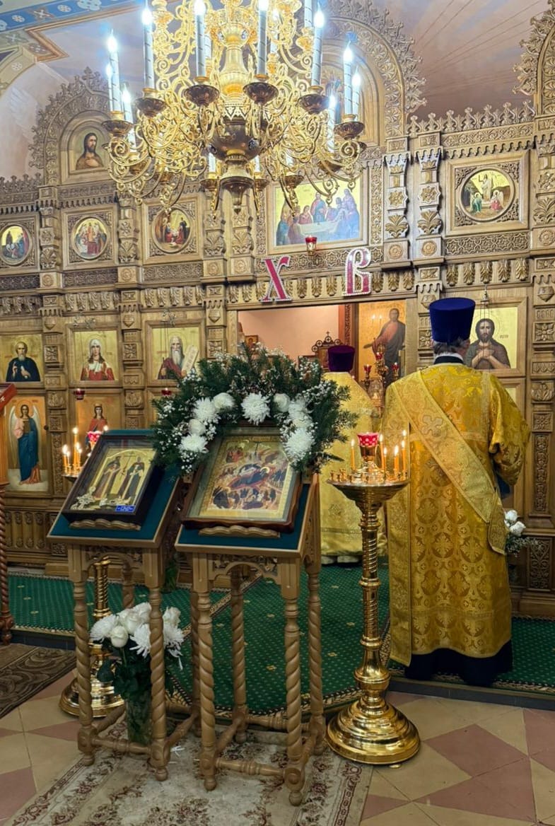 Рождество Христово: в домовом храме ГУЗ прошло праздничное богослужение