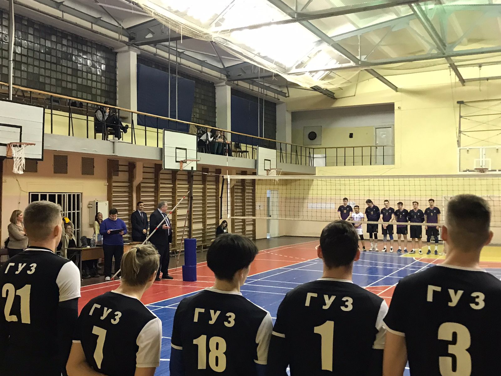 Волейбол. Мужская команда ГУЗ одержала очередную победу!