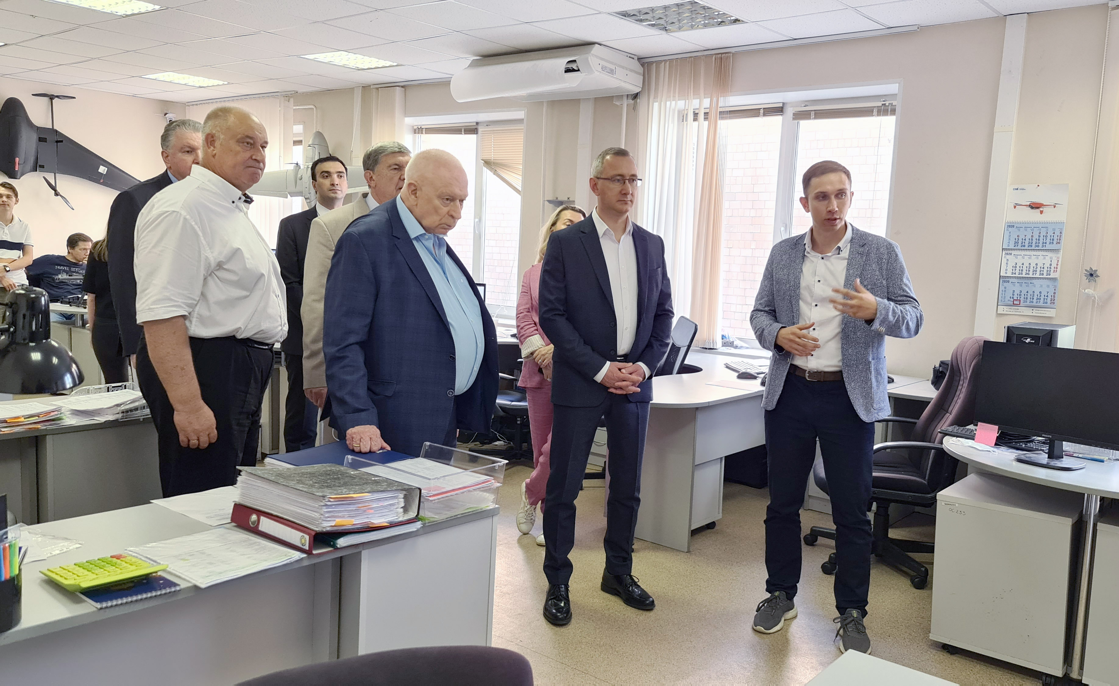 4 августа 2021 г. Государственный университет по землеустройству посетил губернатор Калужской области В.В. Шапша