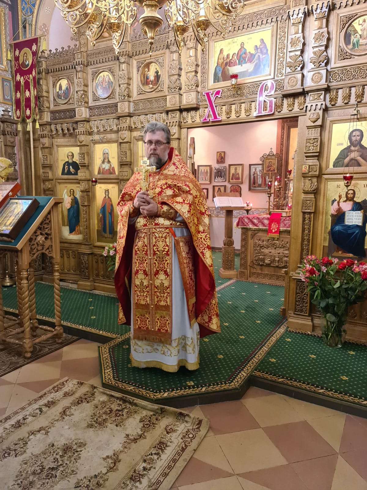 В домовом храме ГУЗ состоялось Пасхальное богослужение