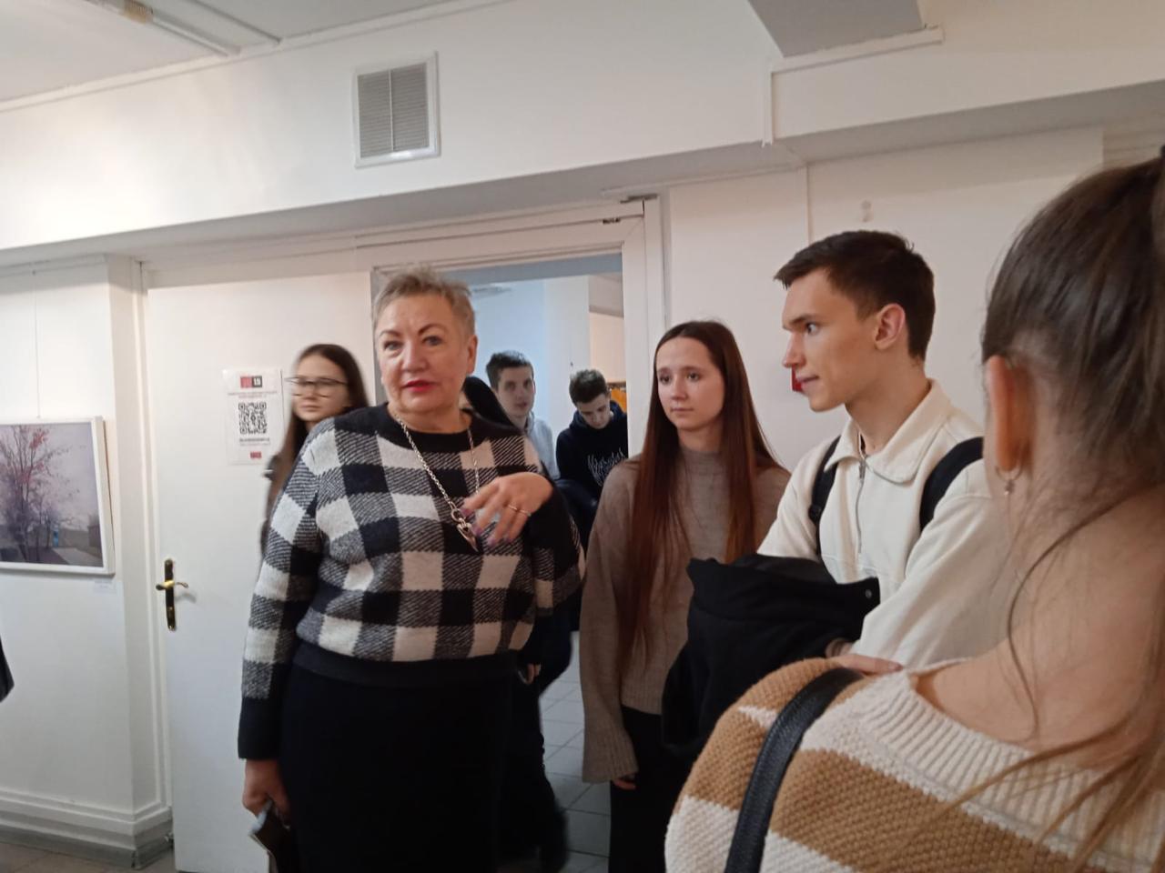 У студентов ГУЗ прошли семинары в выставочном зале «Союза художников России»