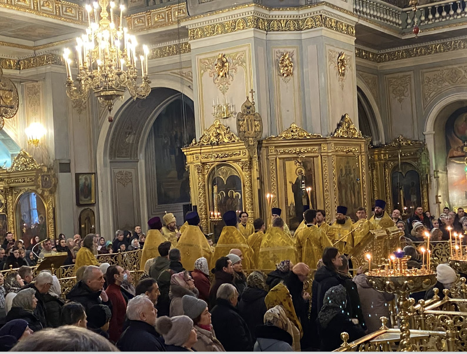 Об участии заведующего кафедрой землеустройства Волкова С.Н. в богослужениях 