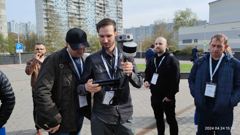 Геодезисты ГУЗ испытали новые технологии мобильного картографирования