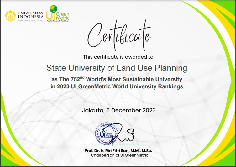 Итоги ежегодного UI Green Metrics World University Ranking 2023