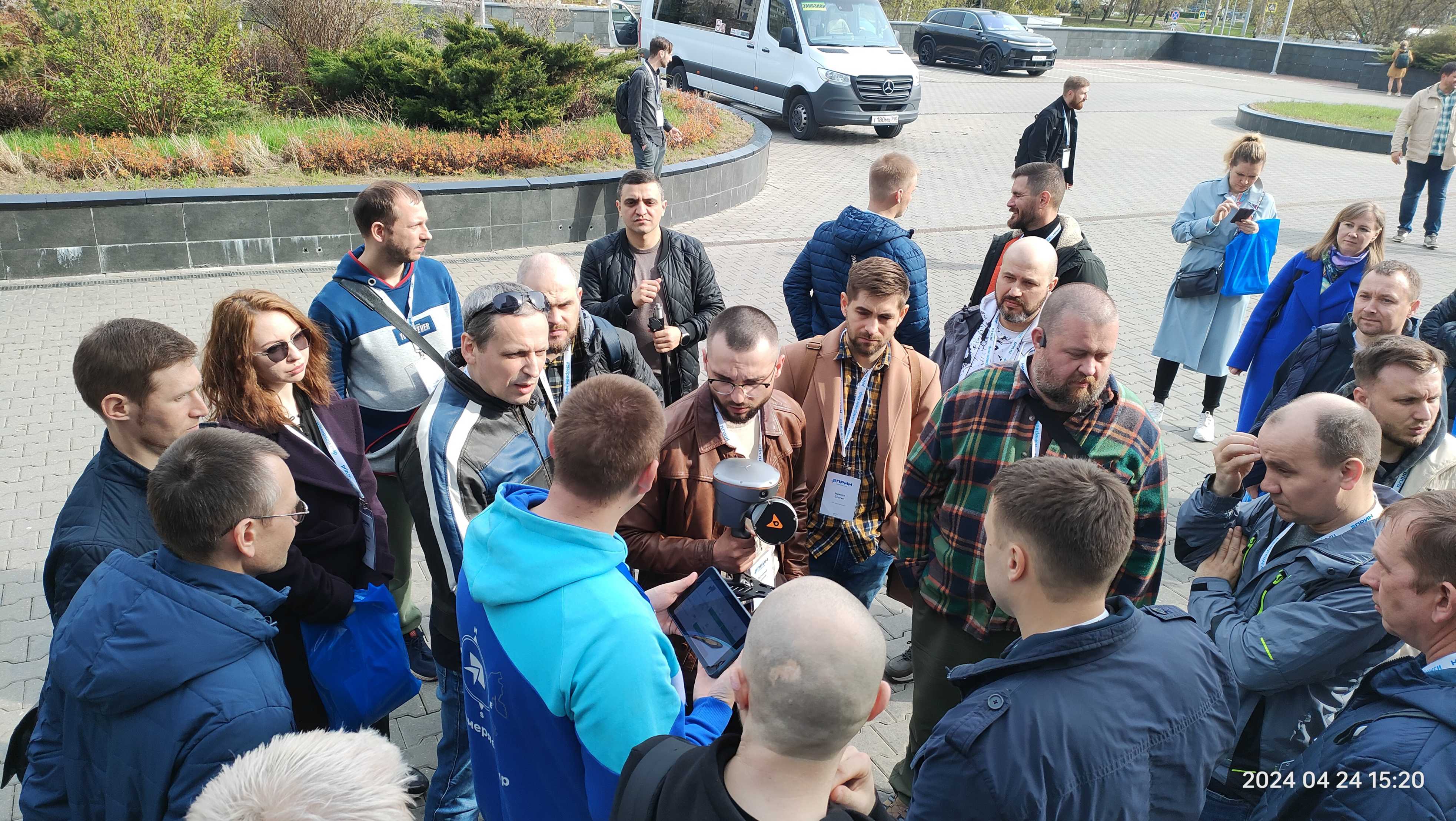 Геодезисты ГУЗ испытали новые технологии мобильного картографирования