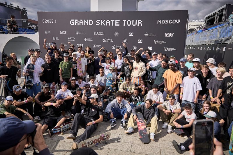 Студенты ГУЗ зарядились энергией мирового спорта на фестивале Grand Skate Tour 2025 в Москве