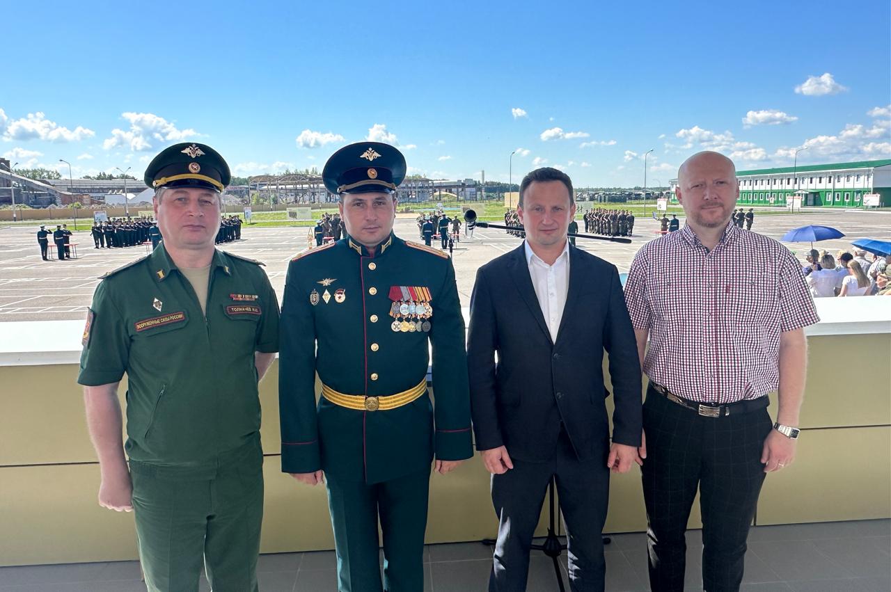 Курсанты Военного учебного центра при ГУЗ приняли присягу