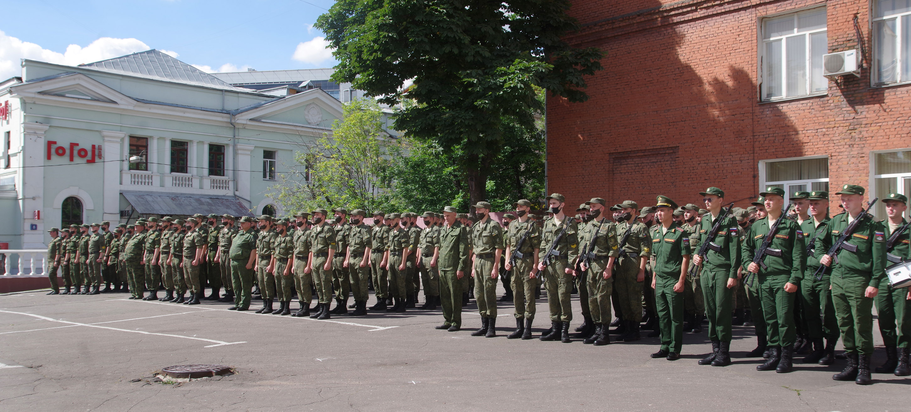 7 августа 2020 года курсанты Военно-учебного центра Государственного университета по землеустройству приняли военную присягу!