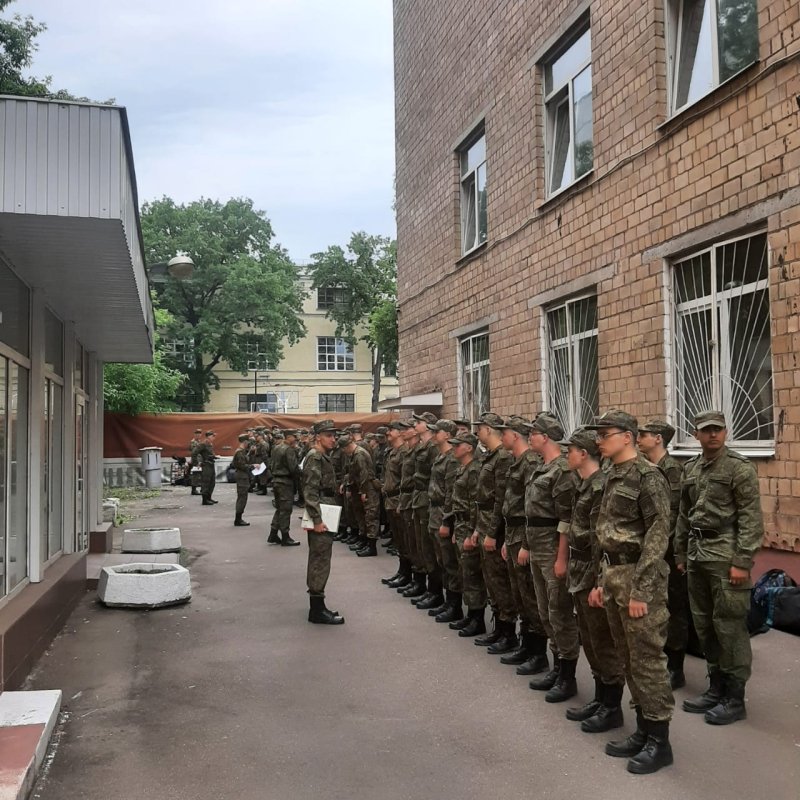 19 июня 2022 г. студенты, проходящие военную подготовку в Военном учебном центре, убыли на учебные сборы в воинские части города Мурома