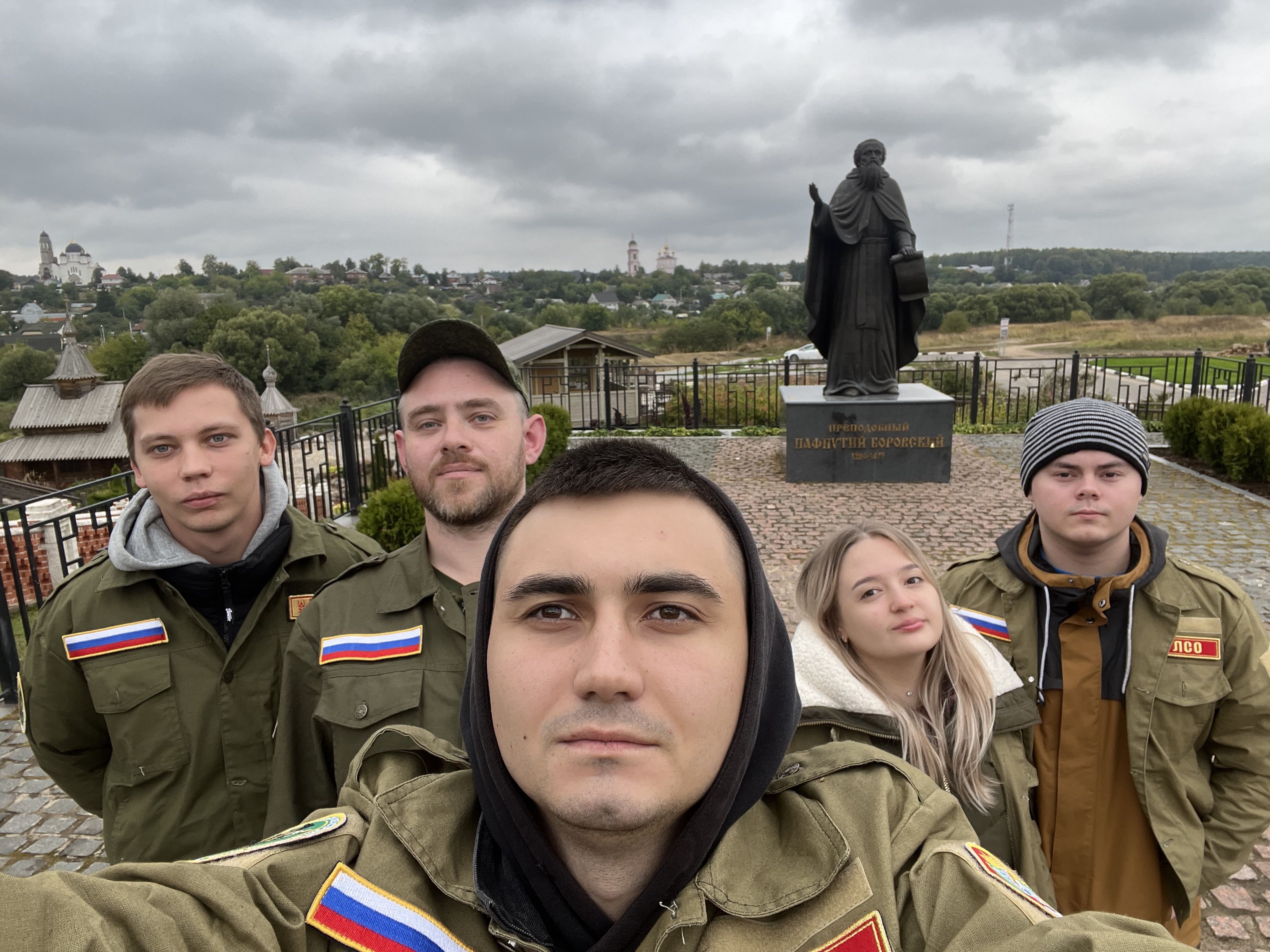 Работы СЗО «Землемер» в Свято-Пафнутьевском Боровском мужском монастыре