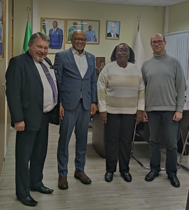 Открытие филиала ГУЗ обсудили в Посольстве Республики Сьерра-Леоне в РФ